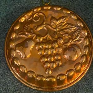 Vintage Italian Copper Molds (set of 2)